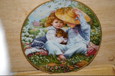 +MBA #5354  "By Artist Sandra Kuck   "March of Dimes "A Time To Love" 1989