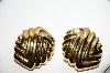 +MBA #90-001  Paolo Gold Plated Clip On Earrings