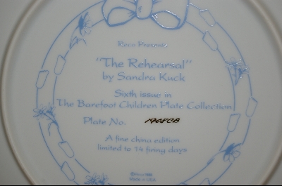 +MBA #5424  "Barefoot Childrens Collection ""The Rehearsal" 1988