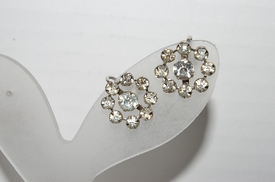 +MBA #92-024 "Vintage Clear Rhinestone Set Of 3 Pieces"