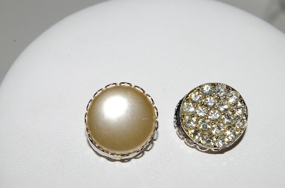 +MBA #95-028 "Sarah Coventry Double Sided Clip On Earrings"