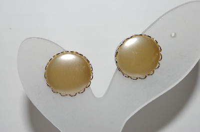 +MBA #95-028 "Sarah Coventry Double Sided Clip On Earrings"