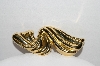 +MBA #97-012 "Vintage Gold Plated Fancy Brooch"