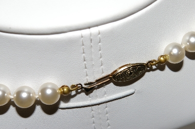 +MBA #97-027 "Vintage Faux Pearl Necklace"