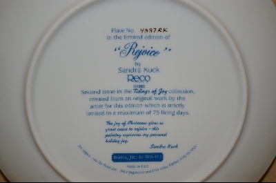+MBA #5671  "Artist Sandra Kuck "Tidings of Joy "Rejoice" 1993