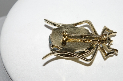 +MBA #96-042 "Vintage Goldtone Bug Pin"