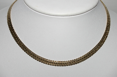 +MBA #94-129  "Vintage Fancy Gold Filled Necklace"