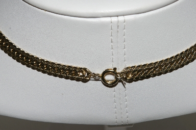 +MBA #94-129  "Vintage Fancy Gold Filled Necklace"