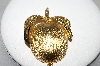 +MBA #94-087  "Sarah Coventry Goldtone Apple Brooch"