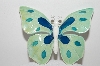 +MBA #98-081  "Vintage Made In West Germany Enameled Butterfly Pin"