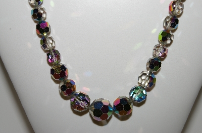 +MBA #98-391  "Vintage AB Crystal Neclace"