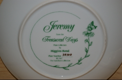 +  MBA #3576G    "Artist Higgins Bond "Jeremy" 1987