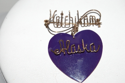 +MBA #41E-311  "Vintage Ketchikan Alaska Acrylic Pin"
