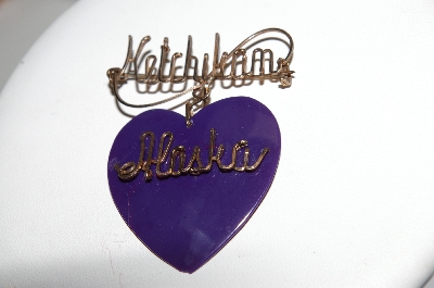 +MBA #41E-311  "Vintage Ketchikan Alaska Acrylic Pin"