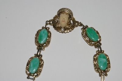+MBA #E42-053  "Selro/Selini Golden Asian Princess Bracelet"