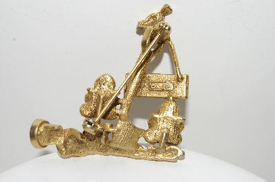 +MBA #E44-091  "AJC Goldplated "Plant Manager" Growers Pin"