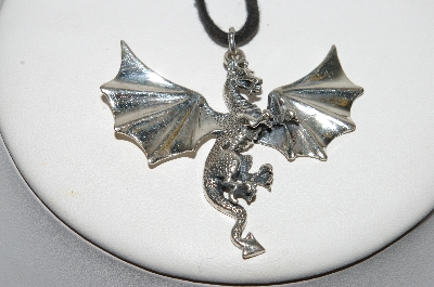 +MBA #E44-229  "Sterling Dragon Pendant"