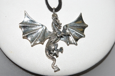 +MBA #E44-229  "Sterling Dragon Pendant"