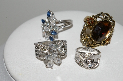**MBA #E45-073   "Vintage Lot Of 4 Rings"
