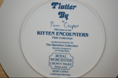 +MBA #0229E  "Artist Pam Cooper "Flutter By" 1986