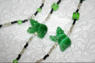 +MBA #6541  "Green Fiber Optic Bears"