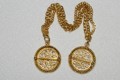 **MBA #E52-160   "Vintage Gold Plated Sweater Pins"
