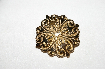 **MBA #E51-253   "Vintage Fancy Gold Plated Pn"