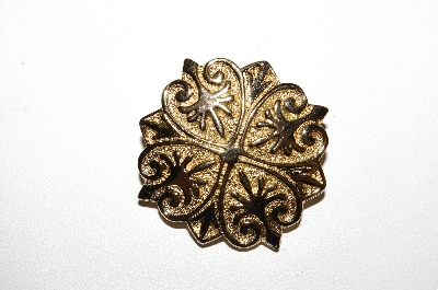 **MBA #E51-253   "Vintage Fancy Gold Plated Pn"