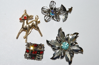 +MBA #E51-332   "Vintage Lot Of 4 Pins"