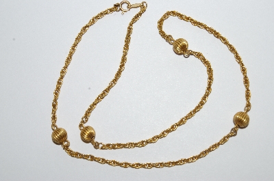 +MBA #E51-340   "Vintage 12K Gold Filled Necklace"