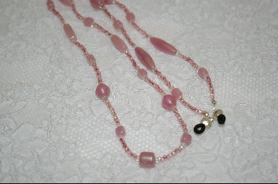 +MBA #6413  "Milk Pink Luster Beads"