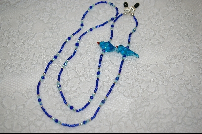 +MBA #6312  "Clear Blue Glass Birds"