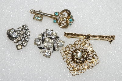 **MBA #E56-027   "Vintage Lot Of "4" Pins"