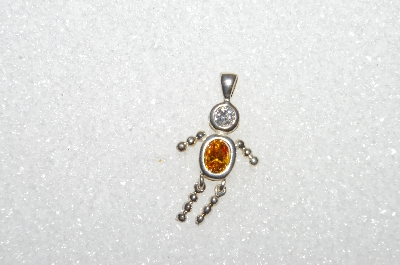 MBA #S51-029   "1080's Sterling November Boy Pendant"