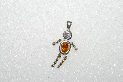 MBA #S51-029   "1080's Sterling November Boy Pendant"