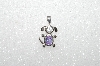 Mba #S51-091   "1080'S Sterling June Dog Pendant"