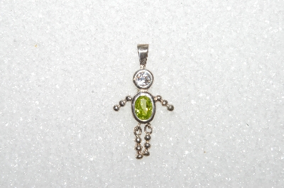 MBA #S51-133   "1980's Sterling August "KID" Boy Pendant"