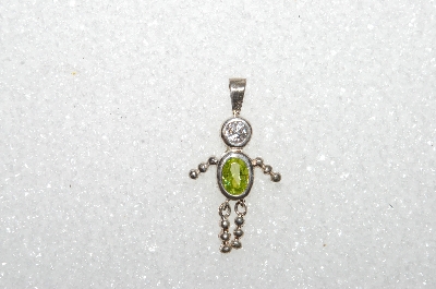 MBA #S51-133   "1980's Sterling August "KID" Boy Pendant"