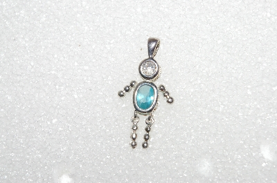 MBA #S51-672   "1980's Sterling March Boy Pendant"