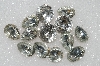 +MBA #S51-325   "Vintage Lot Of 13 Large Clear Glass Rhinestones"