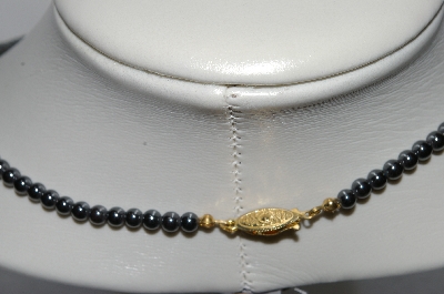 +MBA #S58-127   "Hand Made Hemalyke Bead Necklace"