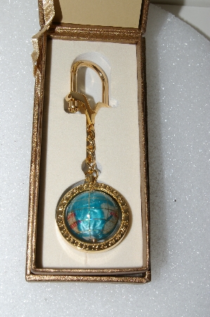 +MBA #S25-335   "Gemstone Globe Key Ring"