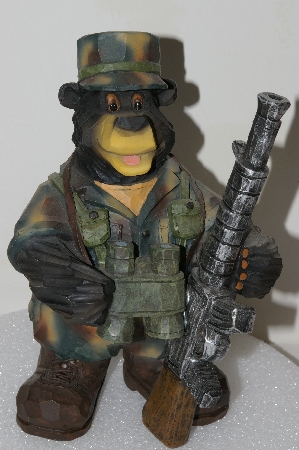 +MBA #S25-292   "2005 Soldier Bear Collection Figurine"