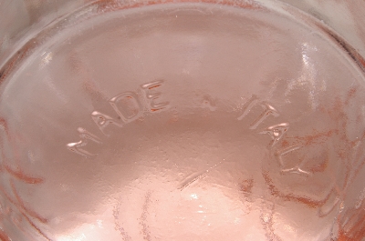 +MBA #S25-001  "Older Large Pink Glass Storage Jar"