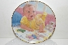 +MBA #S25-126   "1991 Abbie Williams Baby's First Smile Plate"