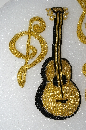 +MBA #S25-073    "Lot Of 4 Hand Beaded Applique Pins"