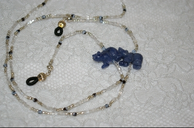 +MBA #6679  "Hand Carved Lapis Bears
