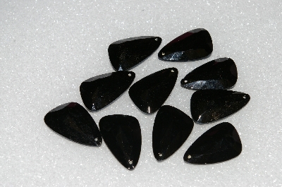 +MBA #S25-241   "Vintage Lot Of 10 Faceted Large Glass Stones"