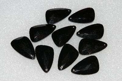 +MBA #S25-241   "Vintage Lot Of 10 Faceted Large Glass Stones"