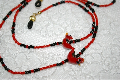 +MBA #6734  Glass Cardinals